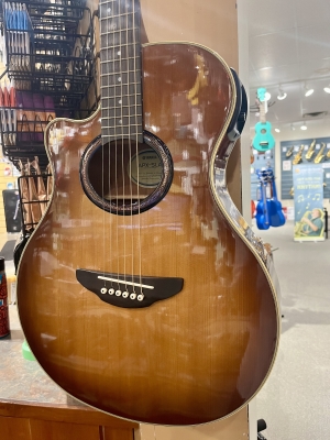 Yamaha APX-5LA Left Handed Acoustic/Electric Guitar - Sandburst